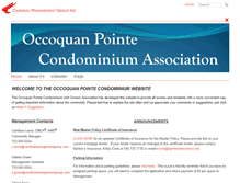 Tablet Screenshot of occoquanpointe.com